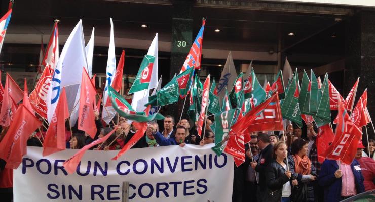 La patronal endurece su posicin en la negociacin del Convenio Colectivo - Llamada a la movilizacin el lunes da 14 en Madrid y Barcelona